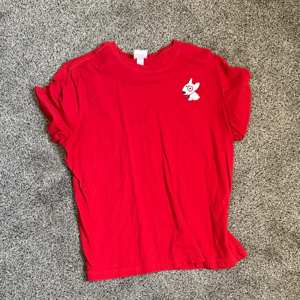 Wondershop Bright Red Short Sleeve Tee with Playful Design